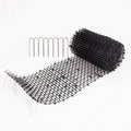 Vtedu Cat Scat Mat 6.5FT, Humane Spike Deterrent for Outdoor Garden Lawn, Flexible Roll with Ground Staples Included and Easy Installation Guide
