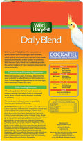 Wild Harvest Daily Blend Bird Food for Cockatiels, 2 lbs.