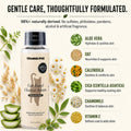 Concentrated Cat Waterless Shampoo & Conditioner with Bath Mitt - Rinse-Free, Sensitive Skin, Stress & Itch Relief Gentle Leave-in Serum – 98.65% Naturally Derived Dry Shampoo for Cats