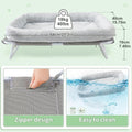 Sunhoo Elevated Cat Bed Foldable Raised Pet Hammock Self-Supporting Puppy Lounger with Off Floor Metal Frame Washable Co