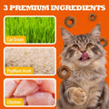 9 oz Hairball Control Treats with Cat Constipation Cat Grass