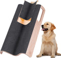 M-Shaped Dog Scratch Pad for Nails with Treat Box, Dog Nail Scratch Board for Large Dogs, Dog Nail File Toy and Shorten 