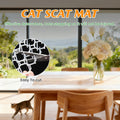 Clear Scat Mat for Cats 16 x 13 Inch, 10 Pack Transparent Cat Deterrent Mat with 1 Inch Spikes, Indoor Outdoor Pet Train