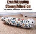 CKNCY 27.6" Cat Grooming Wrap Cat Wrap for Cutting Nails Cat Restraint for Nail Clipping Cat Swaddle Wrap Cat Burrito Wrap L(Within 15lbs) Anti-Scratch Anti-Escape Multifunctional Pet Tool
