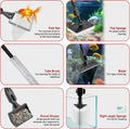 6 in 1 Aquarium Cleaning Tool Algae Scraper for Fish Tank Cleaning