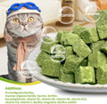 ZHSteveG Freeze-Dried Cat Grass Treats with Premium Gourmet Blend - Natural Hairball Control & Gut Health Support for Cats (Chicken Breast Formula, 1.76 oz)