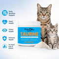 Taurine for Cats, Cat Taurine Supplement for Heart, Vision, Skin & Coat and Immune Support Unflavored Taurine Powder for All Ages Including Kittens – 7 oz