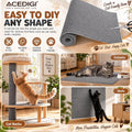 4Pack Cat Scratch Furniture Protector, Self-Adhesive, Light Gray