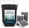 MAQIHAN Activated Charcoal Pellets - 0.9 LB Activated Carbon, 3 Nylon Bags