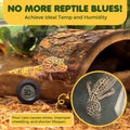 SunGrow Reptile Thermometer with Hygrometer with Digital Display, Accurate Temperature, Humidity Gauge for Snake and Liz