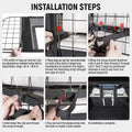 YJGF Dog Car Barrier for SUV,Width-Adjustable Dog Car Divider Net for SUV