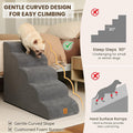 Pet Stairs for High Beds, 28.2" H 5-Step Dog Steps for Small & Medium Dogs