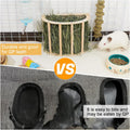 Unicorn Catcher Wooden Guinea Pig Hay Feeder, Large Hanging Rabbit Rack