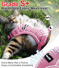 Cat Harness and Leash for Walking Escape Proof Soft Adjustable Cat Leash