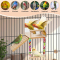 Bird Perches Swing Platform with Bird Mirror Birds Ladder Toys