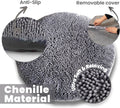 Muddy Mat® Cloud K-9 Dog Beds for Small Dogs & Cats, Soft & Relaxing Round Dog Bed, Chenille Material, Removable Cover, 
