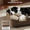 FURTIME Orthopedic Dog Bed Medium Size Dog, Extra Washable Dog Couch 35"