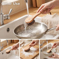 Horse Hair Brush, Wood Sourdough Cleaner Banneton Brush for Proofing Basket