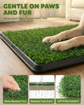 Powools Grass Pad for Dogs Potty, 3-Layer Reusable, Washable, 30 x 20 in