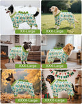 CuteBone Dinosaur Costume Dog Pajamas, Stretchy Spandex Crystal Velvet Sleepwear Coat for Small Dogs, Soft & Warm Pet Ou