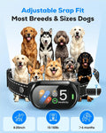 Dog Bark Collar for Large Medium Small Dogs - Smart Anti Barking Collar with Beep & Vibration & Shock, 5 Training Modes 