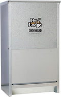 Pet Lodge® Automatic Dog Feeder | Chow Hound Outdoor Pet Feeder for Large Dogs | Tough Galvanized Steel | Made in USA | 