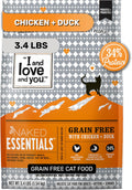 I AND LOVE AND YOU Naked Essentials Dry Cat Food, Chicken & Duck | 3.4lb