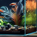 3.5 Gallon Rimless Aquarium, Ultra Clear Nano Betta Tank