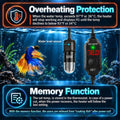 AquaMiracle 5V/2A USB 10W Super Mini Aquarium Betta Heater for Tanks up to 1 Gal