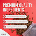 Blue Ridge Koi Platinum Pro 41% Protein Fish Food, 3/16" Pellets, 4.5 lb