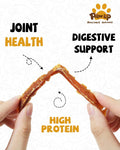 PAWUP Chicken Jerky Strips Dog Treats, Low Fat High Protein, Natural Chicken Dog Jerky, Training Treats for Small & Medium Dogs, 12.5 oz