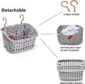 DEAYOU 2 Pack Rat Hammock for Cage, Chew Proof Small Animal Hanging Basket Bed with Hooks, Chinchilla Hideout Ferret Cag