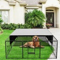 SIRUITON Dog Playpen Cover,Heavy Duty 600D Oxford Fabric