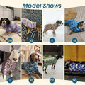 ROZKITCH Small Dog Camo Coat, Pet Windproof Warm Cold Weather Jacket Vest with Luminous Zipper, Jumpsuit Apparel Outfit 