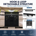 Car Dog Barrier with Hook and Loop Fastener Dual Zipper for Car SUV