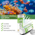 75-Count Ammonia Test Strips for Fish Tank