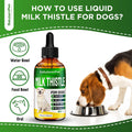 Milk Thistle for Dogs | Dog Liver Supplement for All Ages and Breeds | Here is Only Herbal Composition | + Attractive an