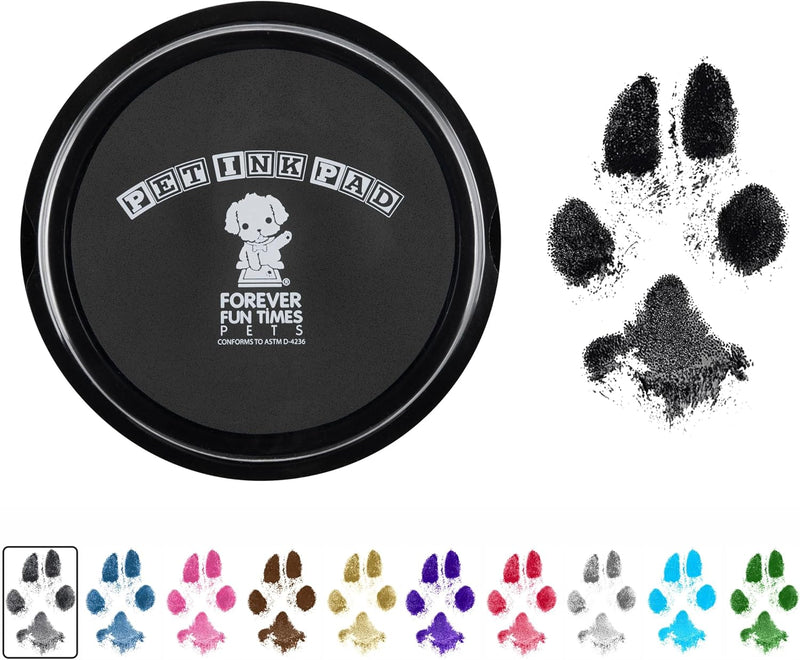 Pet Paw Print Impression Kit | Dog Ink Paw Print Kit | Pet Paw Print Kit | an Easy to Use Paw Print Stamp Pad for Dogs |