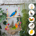 Bird Swing Toys Coolrunner Bird Hammock Bed Hanging Swing Nest Cotton