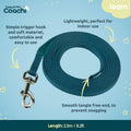 Coachi Puppy & Mini Training Line 2.5m - Toilet Training, Jumping Up, Running Off, Place Avoidance, Chewing, House Manners, Lightweight Indoor House Lead. Suitable for Puppies & Newly Acquired Dogs