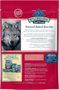 Blue Buffalo Wilderness Trail Treats Crunchy Dog Biscuits, Grain-Free and High-Protein Dog Treats Made with Natural Ingredients, Salmon Recipe 24-oz Bag