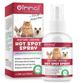 VOSIFSDIY Hot Spot Spray for Cats, Itch Relief for Cats, Relieve Irritated Skin, Long Lasting Moisturizing, Emotional Soothing,Pure Plant-Based Ingredients-100ml(2PCS)