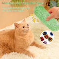 Rishoesu 3 Pcs Interactive Cat Toys Cat Pillows, Soft and Durable Crinkle Sound Catnip Toys, for Indoor Cats Funny Kitte