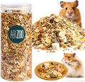Abizoo Hamster & Gerbil Treat, Natural Health, Gourmet Hamster and Gerbil Food for Small Animals with Seeds, and Grains,