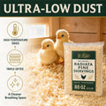 88 Oz (5.5 lb) Premium 100% Natural Radiata Pine Shavings for Chickens, Low Dust & Super Absorbent Wood Shavings, Pine S