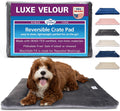 Pet Dreams Dog Crate Pad - Washable Kennel Mat, Crate Pads for Dog Cages, Non-Toxic, Flat Indoor Cat Bed, Fits iCrate 18