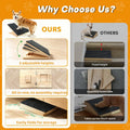 Adjustable Dog Ramp for Stairs - 3 Pack, Dog Stairs for Small Dogs