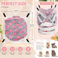Covzoe 6 Pieces Rat Hammocks for Cage, 3 Layer Guinea Pig Hideout Bed