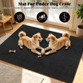 47"x61" Under Dog Crate Mat, Waterproof Floor Protector Mat with Backing