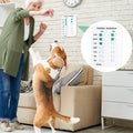 Coolrunner Pet Feeding Reminder for Dogs Cats, Magnetic or Double Sided Adhesive, Prevent Overfeeding